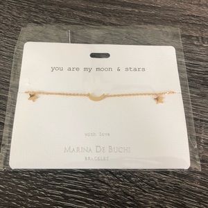 NWT You Are My Moon & Stars Bracelet